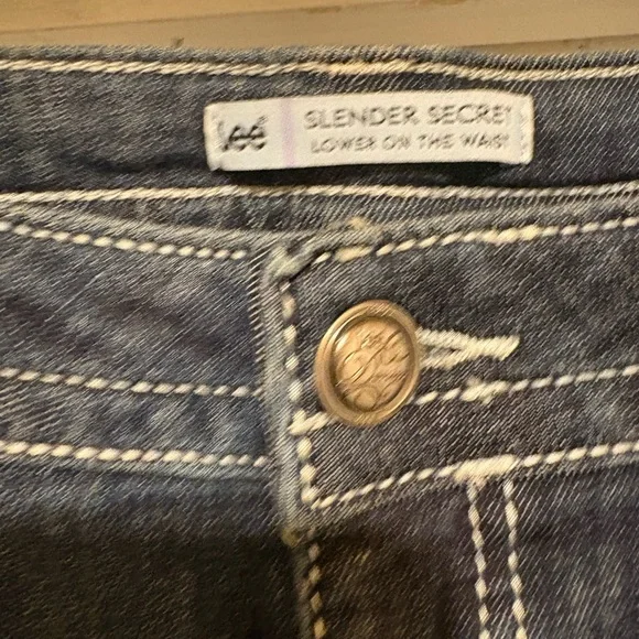 Lee Deep Indigo Boot Cut Jeans - Picture 4 of 10